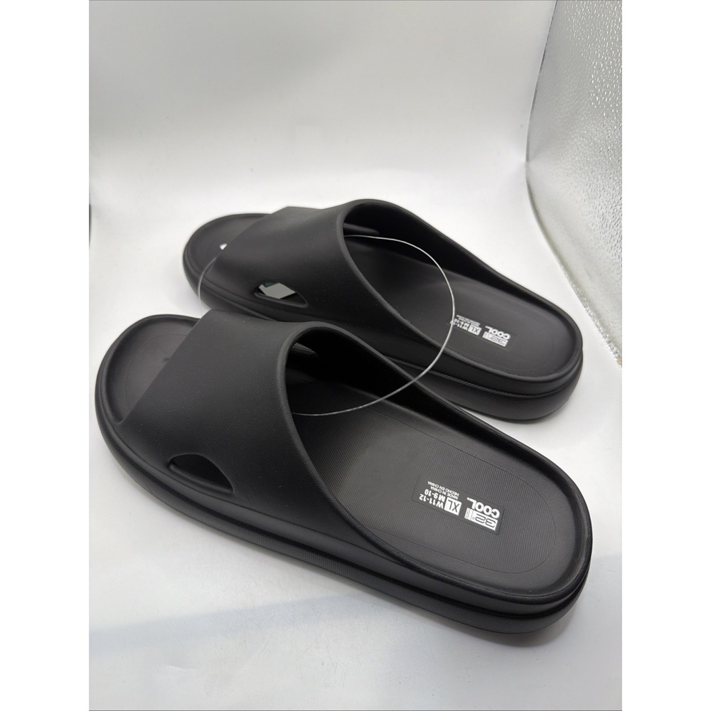 32 Degree Cool Cushion Slide, Wear anywhere, Size X-Large Black. W 11-12, M 9-10